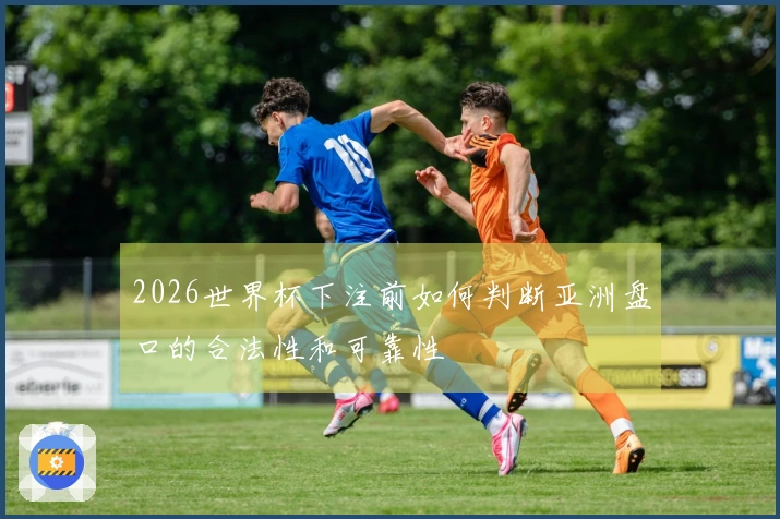 2026世界杯下注前如何判断亚洲盘口的合法性和可靠性